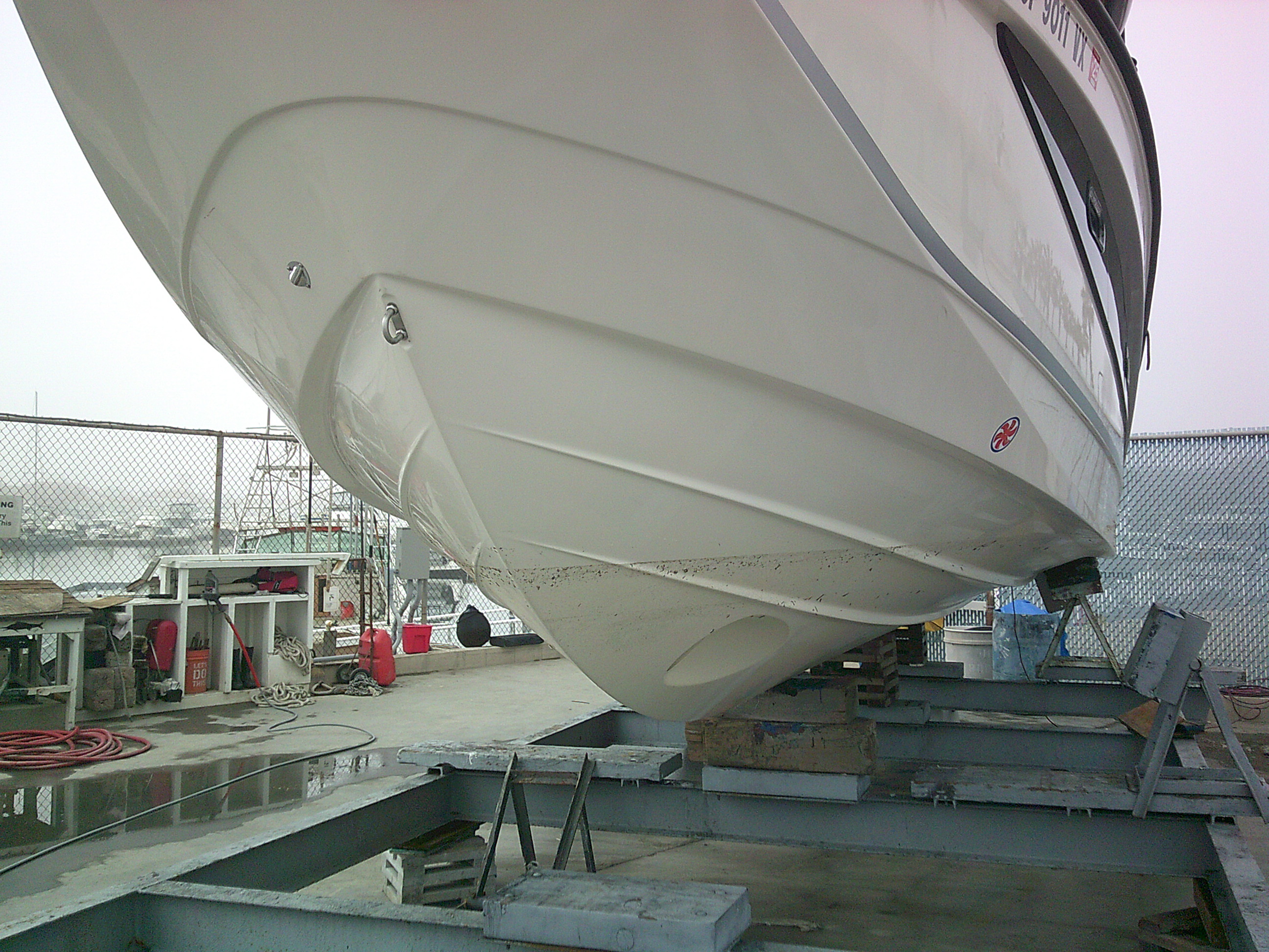 New bottom paint preparation